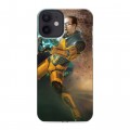 Дизайнерский силиконовый с усиленными углами чехол для Iphone 12 Mini Half life