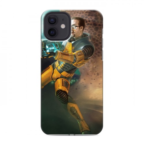 Дизайнерский силиконовый чехол для Iphone 12 Half life