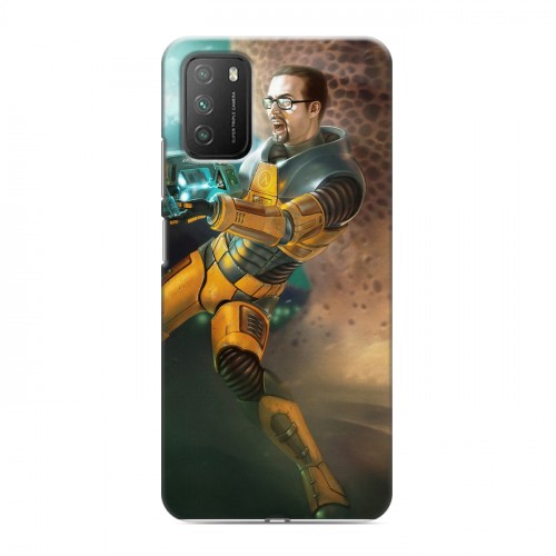 Дизайнерский пластиковый чехол для Xiaomi Poco M3 Half life