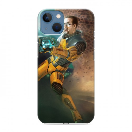 Дизайнерский силиконовый чехол для Iphone 13 Half life