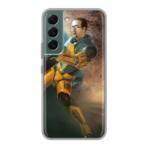 Дизайнерский силиконовый чехол для Samsung Galaxy S22 Half life