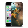 Дизайнерский пластиковый чехол для Iphone 5c Half life