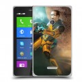 Дизайнерский силиконовый чехол для Nokia XL Half life