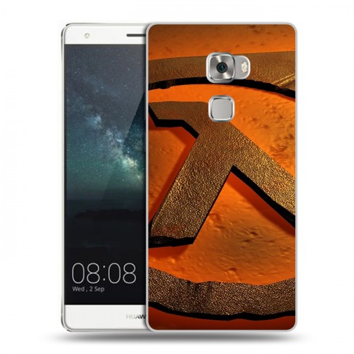 Дизайнерский пластиковый чехол для Huawei Mate S Half life