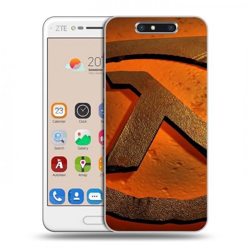 Дизайнерский пластиковый чехол для ZTE Blade V8 Half life