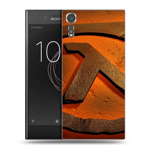 Дизайнерский пластиковый чехол для Sony Xperia XZs Half life