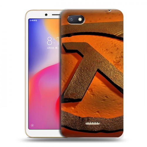 Дизайнерский пластиковый чехол для Xiaomi RedMi 6A Half life