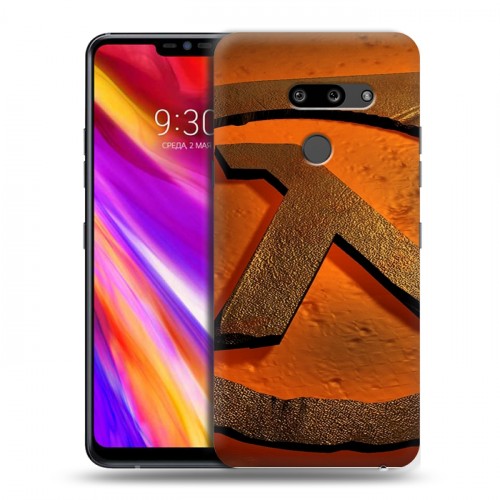 Дизайнерский пластиковый чехол для LG G8 ThinQ Half life