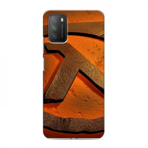 Дизайнерский пластиковый чехол для Xiaomi Poco M3 Half life