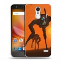 Дизайнерский пластиковый чехол для ZTE Blade X5 Half life