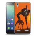 Дизайнерский силиконовый чехол для Lenovo A6010 Half life