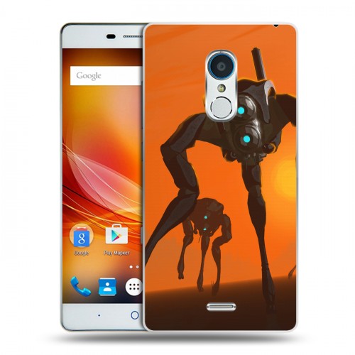 Дизайнерский пластиковый чехол для ZTE Blade X9 Half life