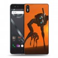 Дизайнерский пластиковый чехол для BQ Aquaris X5 Half life