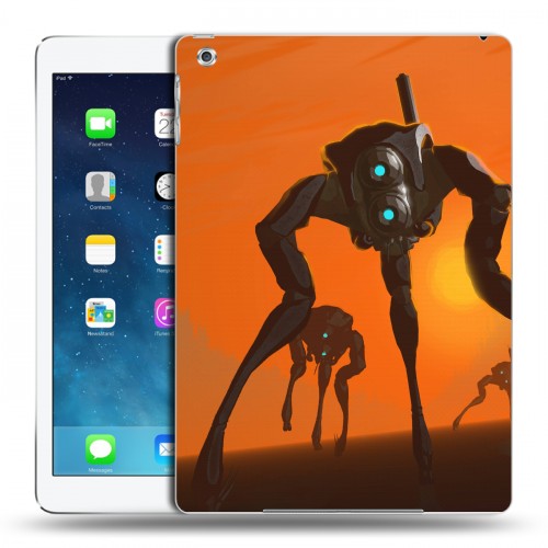 Дизайнерский силиконовый чехол для Ipad Air Half life