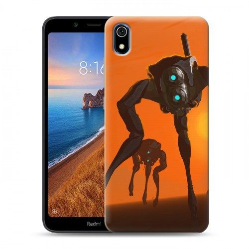 Дизайнерский силиконовый чехол для Xiaomi RedMi 7A Half life