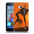 Дизайнерский пластиковый чехол для Microsoft Lumia 640 Half life