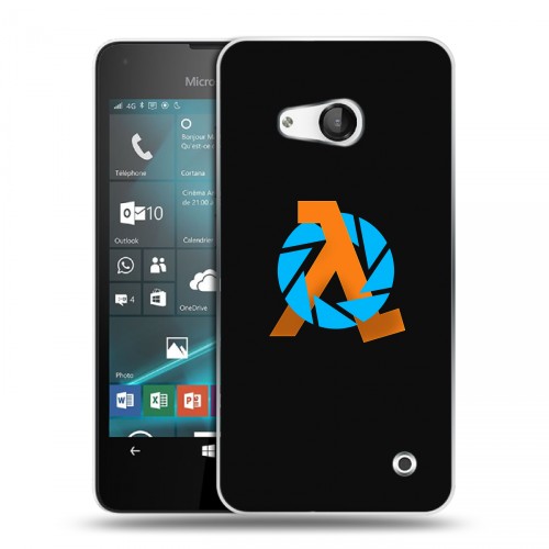 Дизайнерский пластиковый чехол для Microsoft Lumia 550 Half life