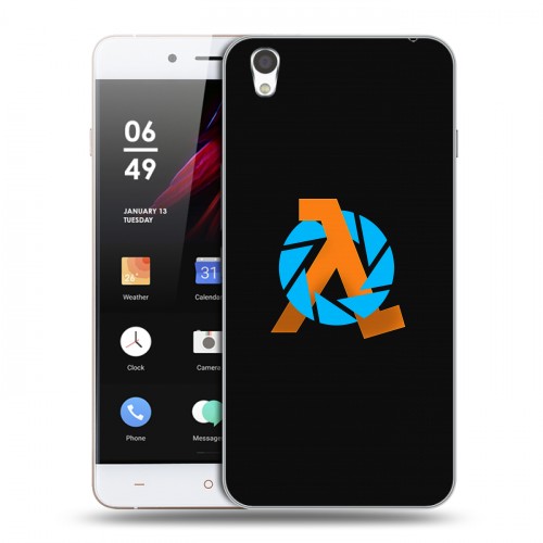 Дизайнерский пластиковый чехол для OnePlus X Half life