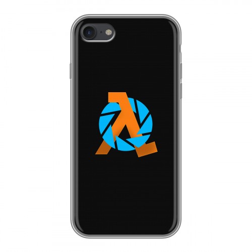 Дизайнерский силиконовый чехол для Iphone 7 Half life