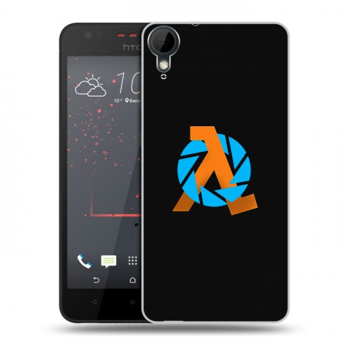 Дизайнерский пластиковый чехол для HTC Desire 825 Half life