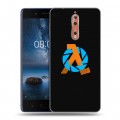 Дизайнерский пластиковый чехол для Nokia 8 Half life