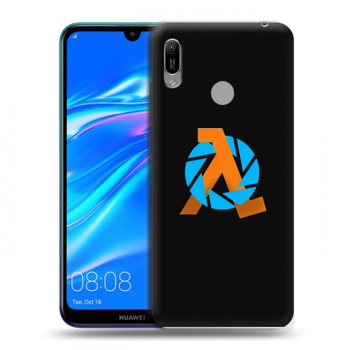 Дизайнерский пластиковый чехол для Huawei Y6 (2019) Half life