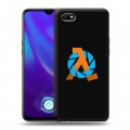 Дизайнерский силиконовый с усиленными углами чехол для OPPO A1k Half life