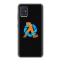 Дизайнерский силиконовый чехол для Samsung Galaxy A51 Half life