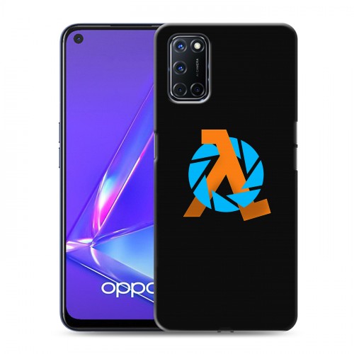 Дизайнерский пластиковый чехол для OPPO A52 Half life