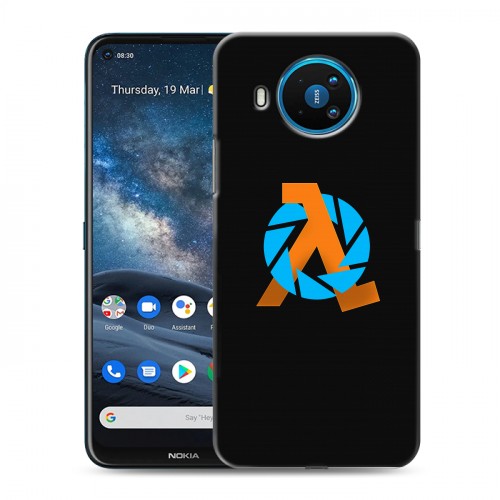 Дизайнерский силиконовый чехол для Nokia 8.3 Half life