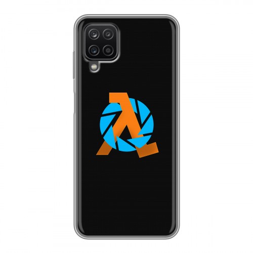 Дизайнерский силиконовый чехол для Samsung Galaxy A12 Half life