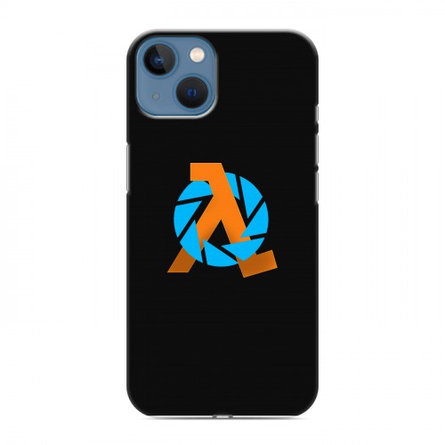 Дизайнерский силиконовый чехол для Iphone 13 Half life