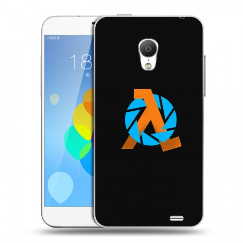 Дизайнерский силиконовый чехол для  Meizu MX3 Half life