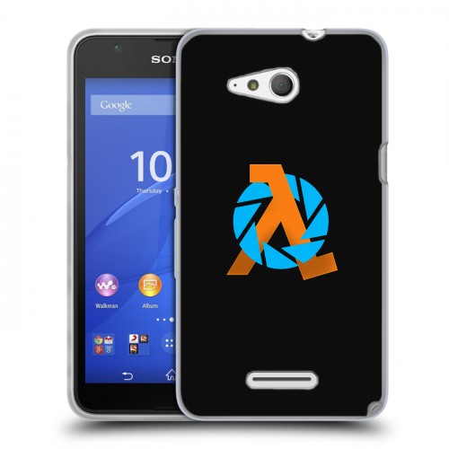 Дизайнерский пластиковый чехол для Sony Xperia E4g Half life