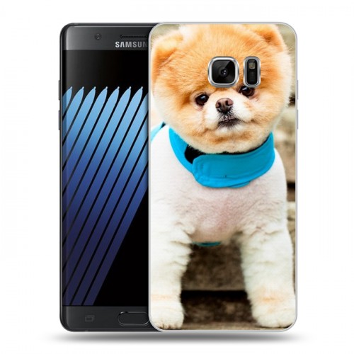 Дизайнерский пластиковый чехол для Samsung Galaxy Note 7 Щенки