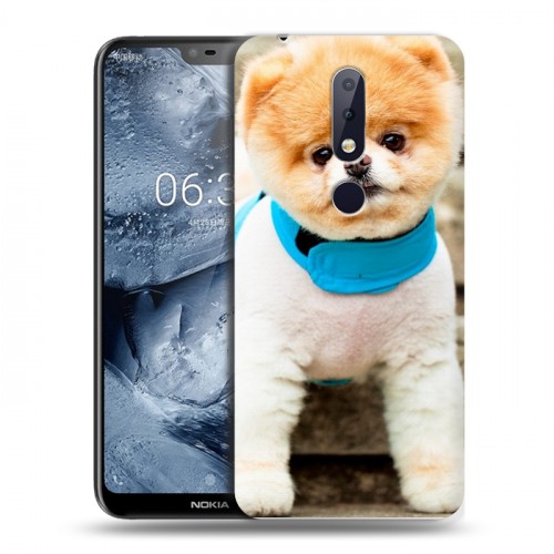 Дизайнерский пластиковый чехол для Nokia 6.1 Plus Щенки