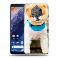 Дизайнерский силиконовый чехол для Nokia 9 PureView Щенки