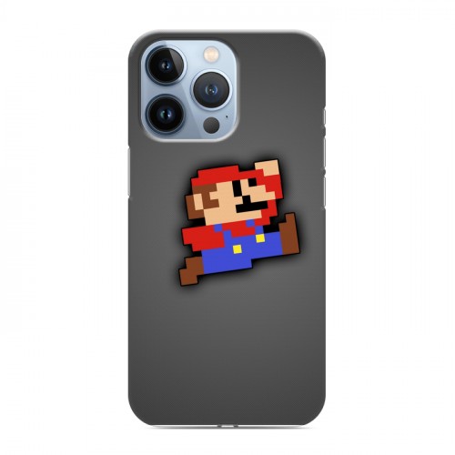 Дизайнерский силиконовый чехол для Iphone 13 Pro Mario