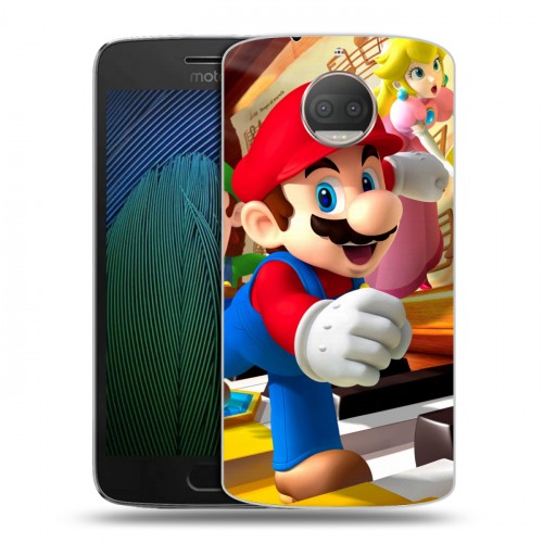 Дизайнерский пластиковый чехол для Motorola Moto G5s Plus Mario
