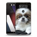 Дизайнерский пластиковый чехол для LG V20 Щенки