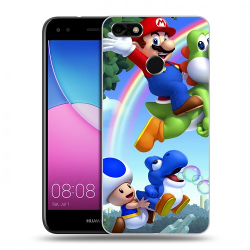 Дизайнерский пластиковый чехол для Huawei Nova Lite (2017) Mario