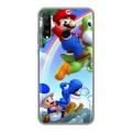 Дизайнерский силиконовый чехол для Huawei P30 Lite Mario