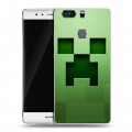 Дизайнерский пластиковый чехол для Huawei P9 Plus Minecraft