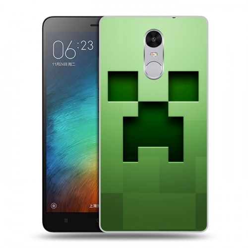 Дизайнерский силиконовый чехол для Xiaomi RedMi Pro Minecraft