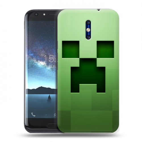 Дизайнерский силиконовый чехол для Doogee BL5000 Minecraft