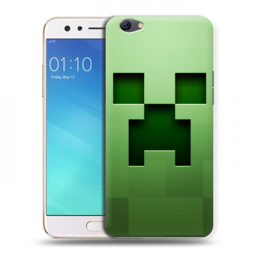 Дизайнерский силиконовый чехол для OPPO F3 Minecraft