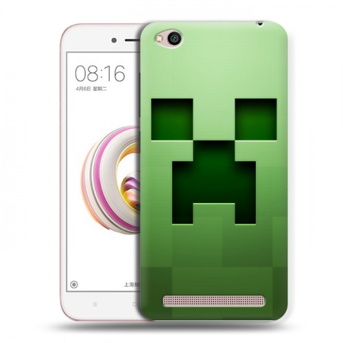 Дизайнерский пластиковый чехол для Xiaomi RedMi 5A Minecraft