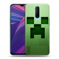 Дизайнерский пластиковый чехол для OPPO RX17 Pro Minecraft