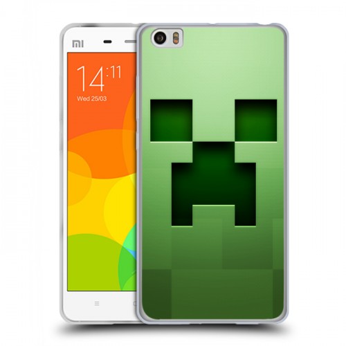 Дизайнерский пластиковый чехол для Xiaomi Mi Note Minecraft