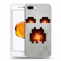 Дизайнерский силиконовый чехол для Iphone 7 Plus / 8 Plus Minecraft